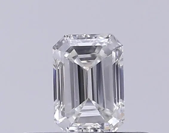 0.29ct Emerald Lab Grown Diamond (Colour G, Clarity VVS2, IGI Certified)