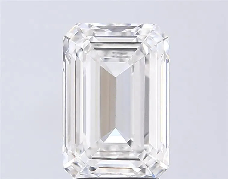 2.91ct Emerald Lab Grown Diamond (Colour E, Clarity IF, IGI Certified)