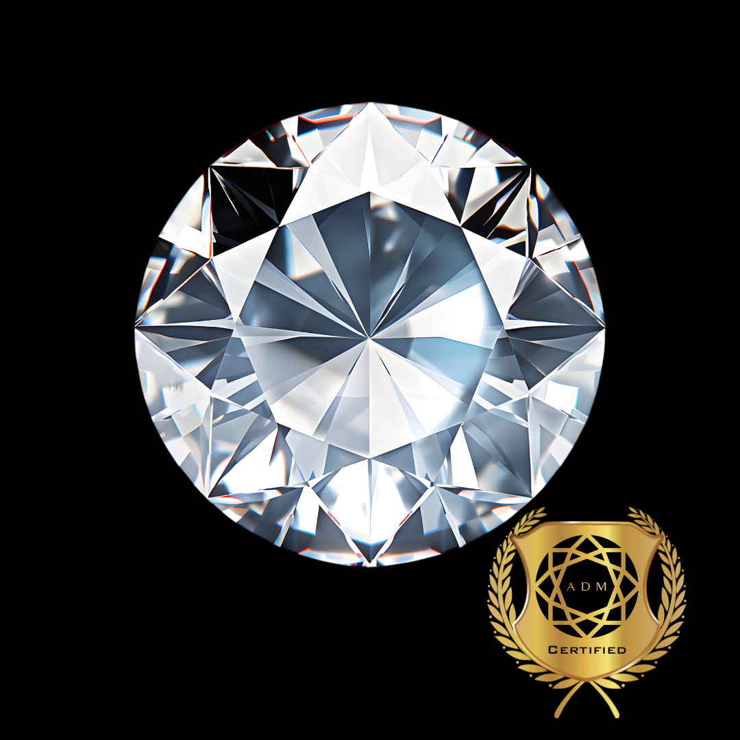 0.81ct Round Natural Diamond (Colour E, Clarity VS1, Cut VG, GIA Certified)