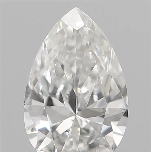 0.07ct Pear Natural Diamond (Colour F, Clarity VVS2, Cut VG, IGI Certified)