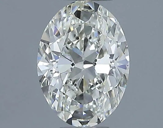 1.00ct Oval Natural Diamond (Colour I, Clarity VS2, Cut VG, IGI Certified)