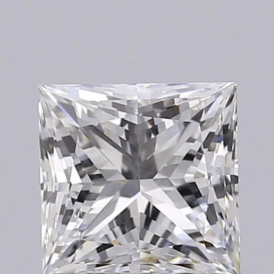 1.00ct Princess Lab Grown Diamond (Colour D, Clarity VVS2, IGI Certified)