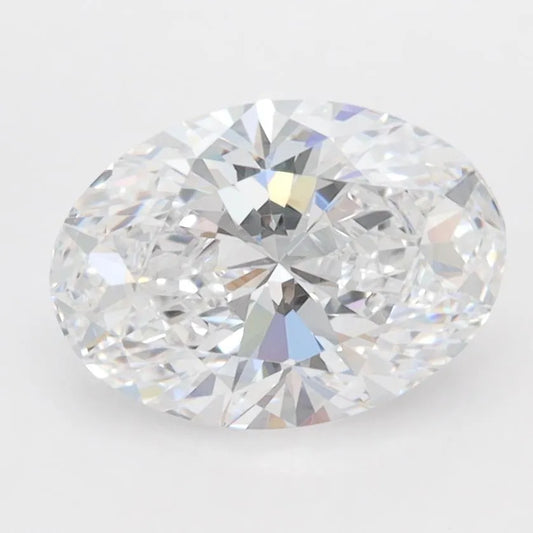2.03ct Oval Lab Grown Diamond (Colour D, Clarity VVS1, IGI Certified)