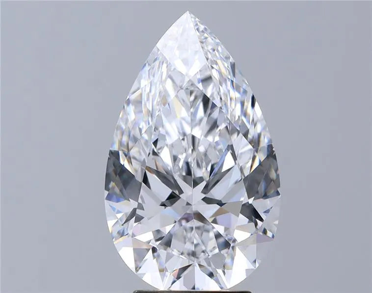 4.00ct Pear Natural Diamond (Colour D, Clarity IF, GIA Certified)