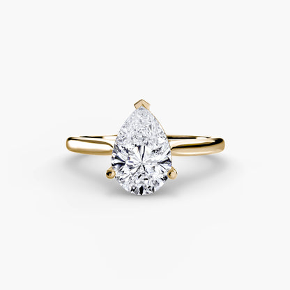 Bague solitaire 1