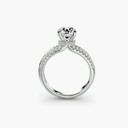 Solitaire avec pavé