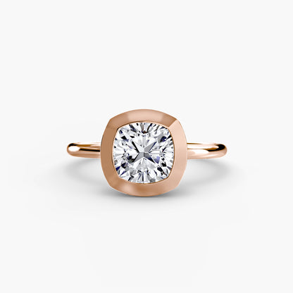 Le solitaire serti clos