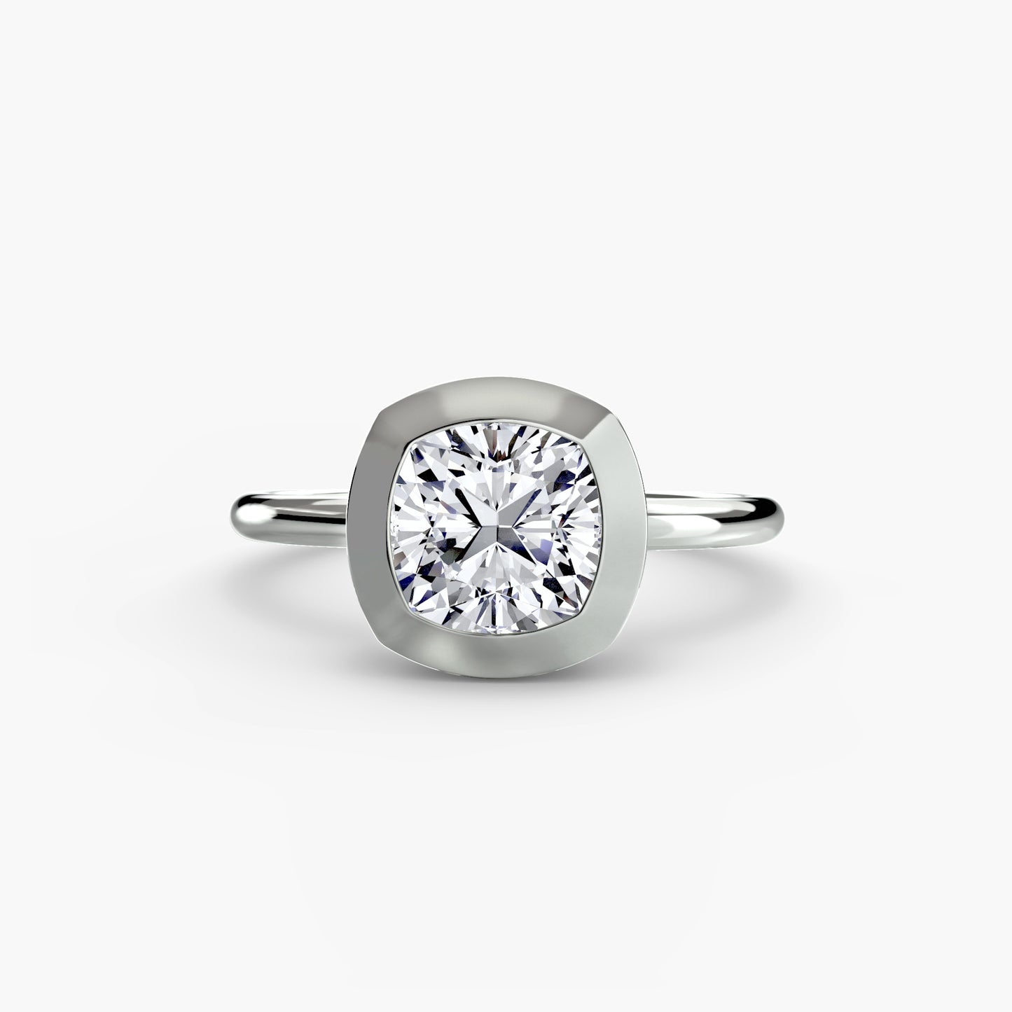 Le solitaire serti clos