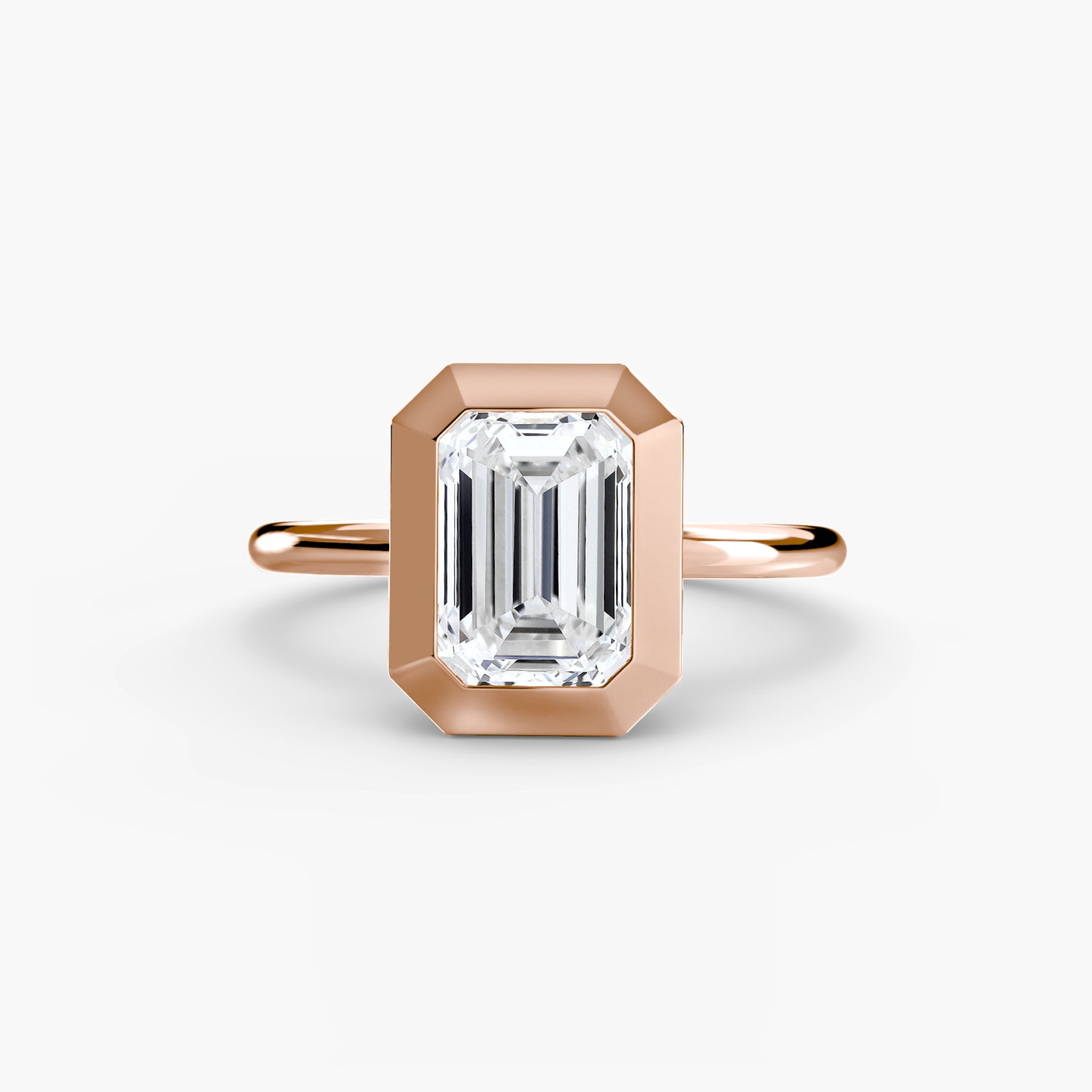 Le solitaire serti clos