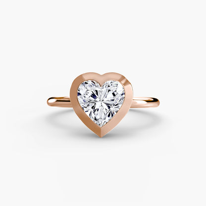 Le solitaire serti clos