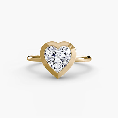 Le solitaire serti clos
