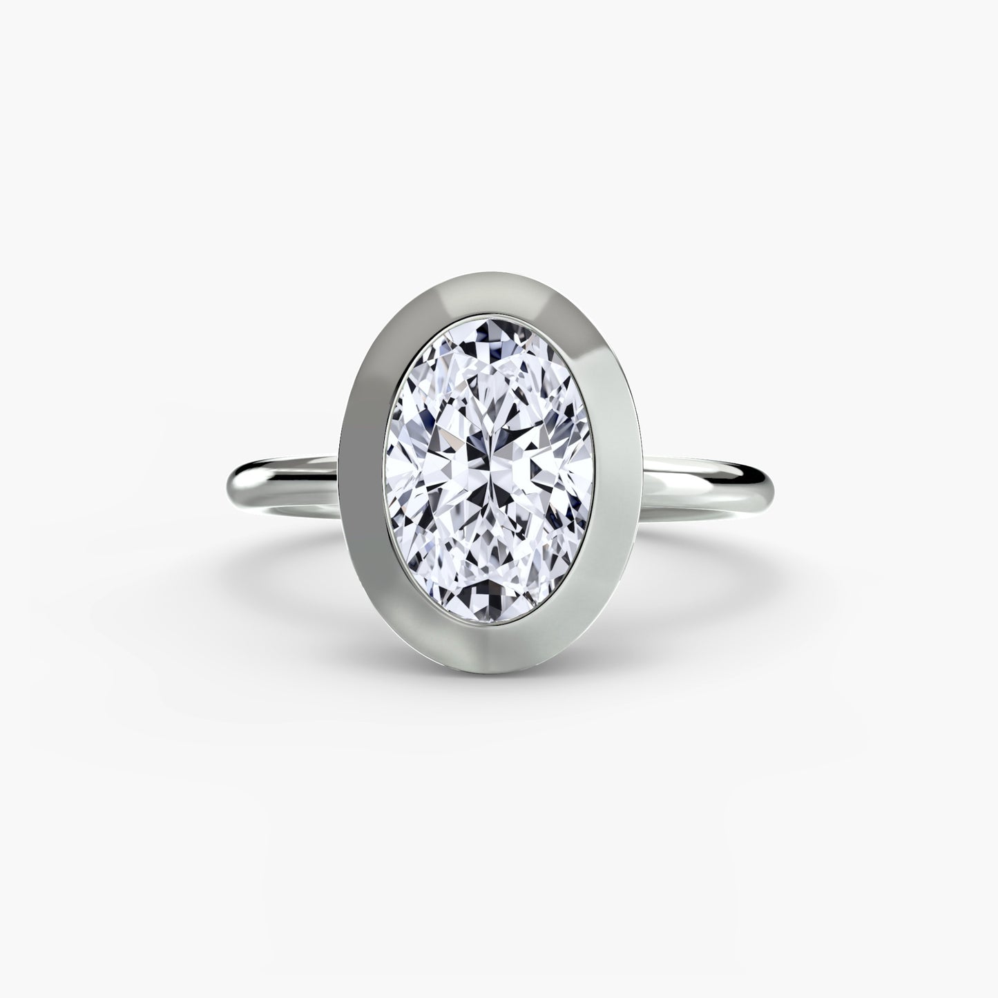 Le solitaire serti clos