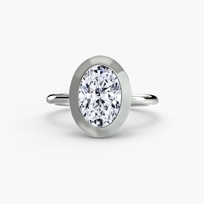 Le solitaire serti clos