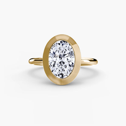 Le solitaire serti clos