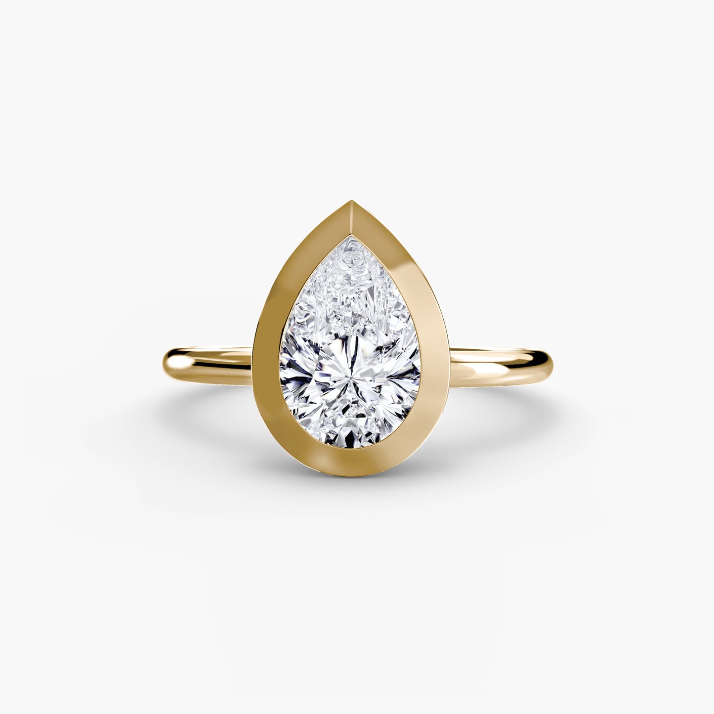 Le solitaire serti clos