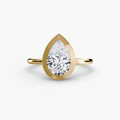 Le solitaire serti clos