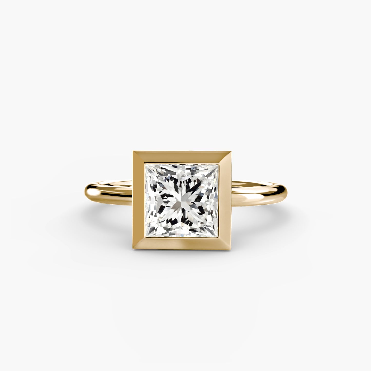 Le solitaire serti clos