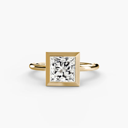 Le solitaire serti clos
