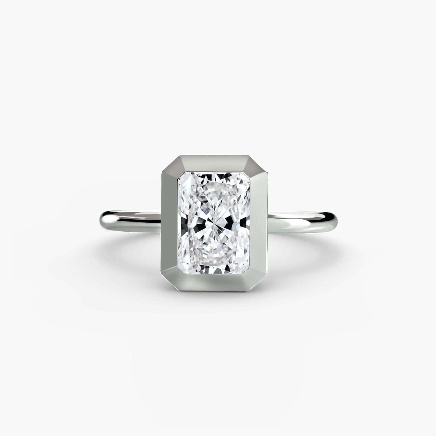 Le solitaire serti clos