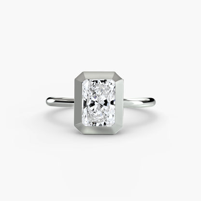 Le solitaire serti clos