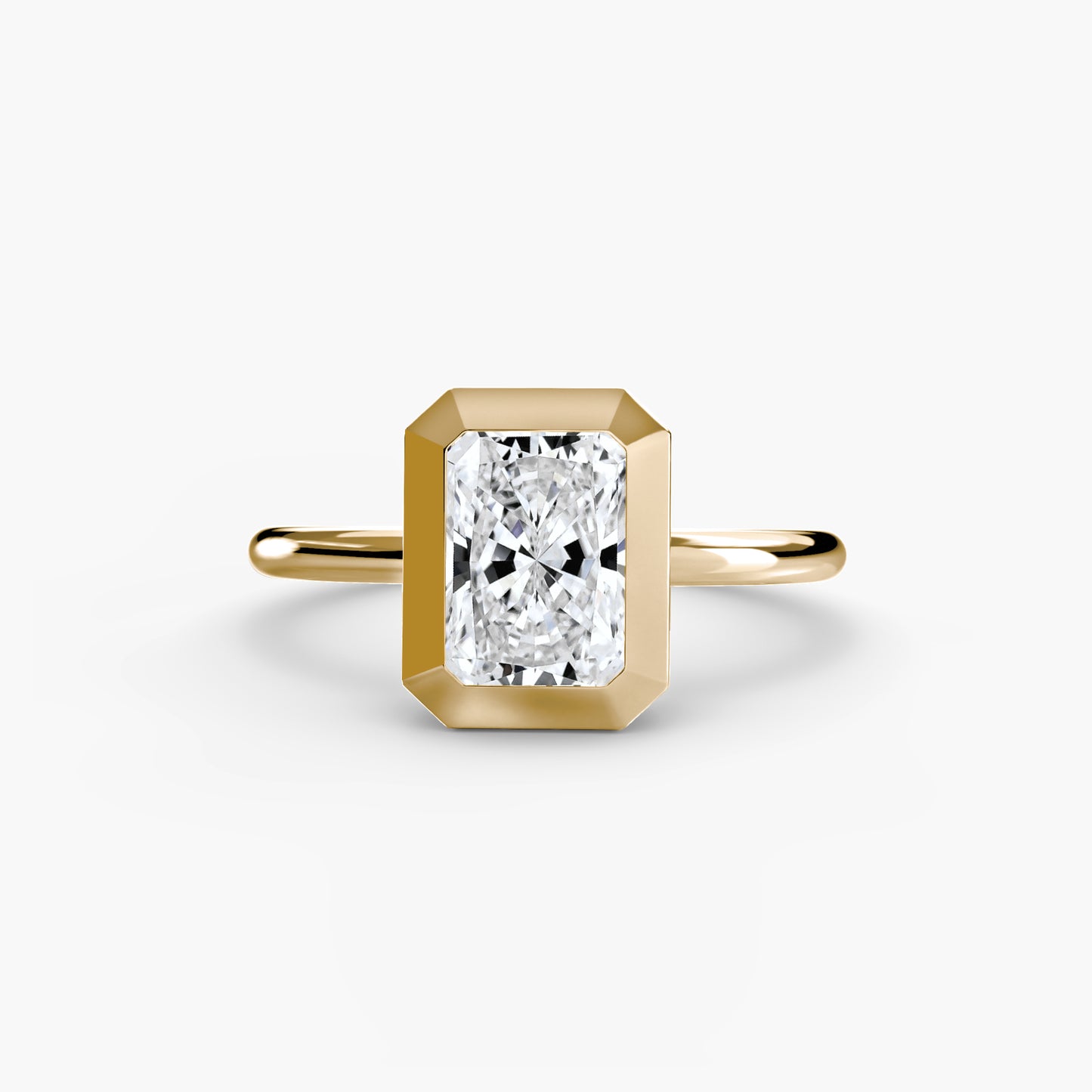 Le solitaire serti clos