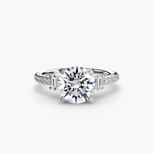 Solitaire avec Pavé 4