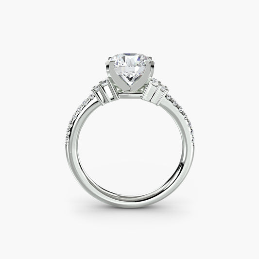 Solitaire avec Pavé 4