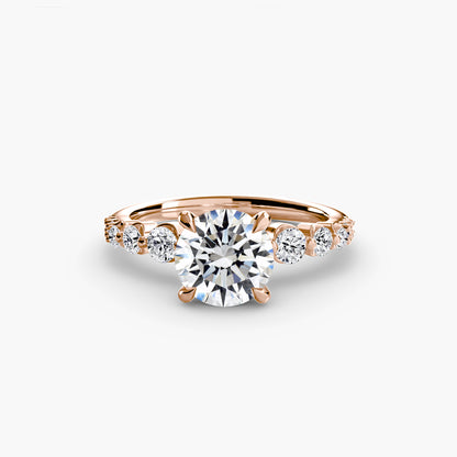 Bague en diamant Cascade