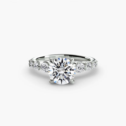 Bague en diamant Cascade