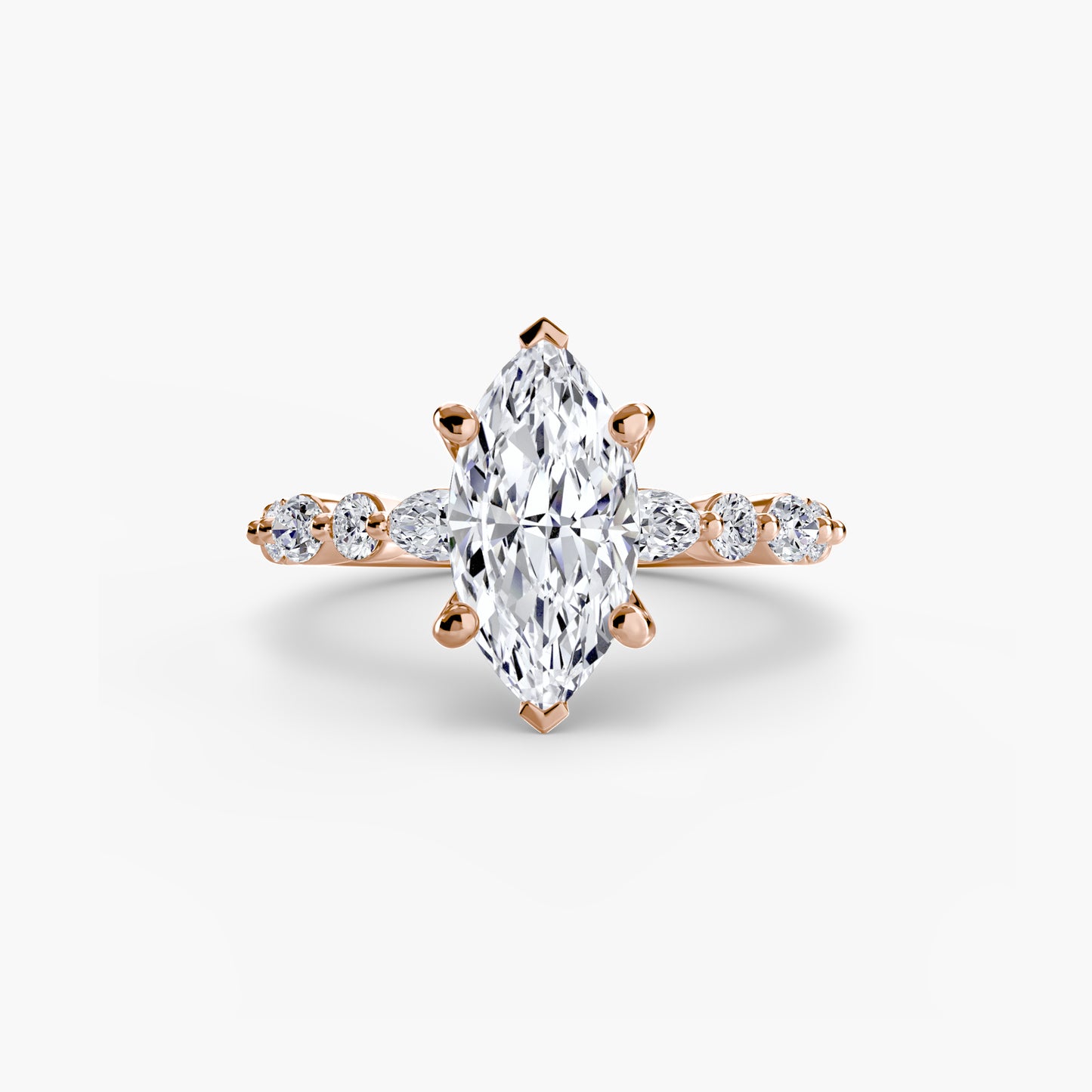 Solitaire avec Éternité Pavé 2