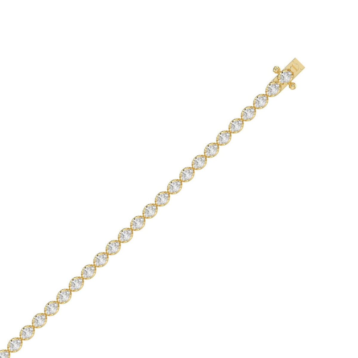 14K Yellow Gold, top view